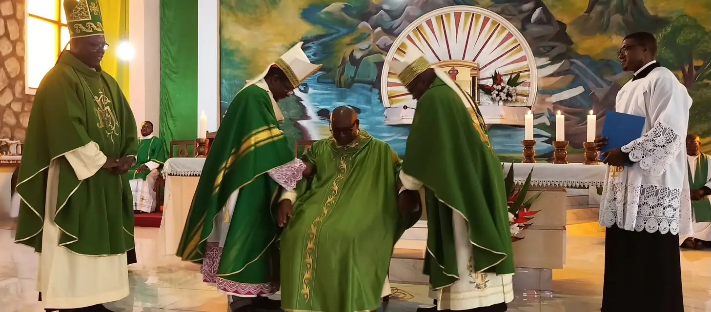 Archbishop Nkea Installs New Parish Priest as Ntaghem Parish Begins a New Chapter